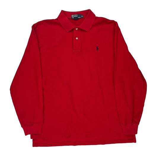 Polo By Ralph Lauren Polo Shirt - XL Red Cotton
