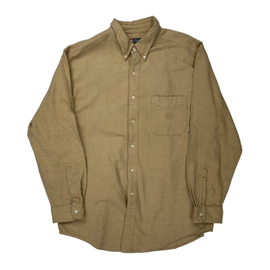 Chaps Ralph Lauren Shirt - XL Beige Cotton
