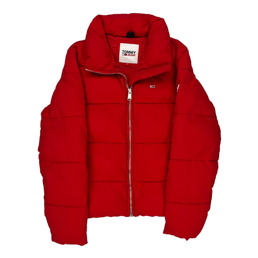 Tommy Jeans Puffer - Small Red Polyester