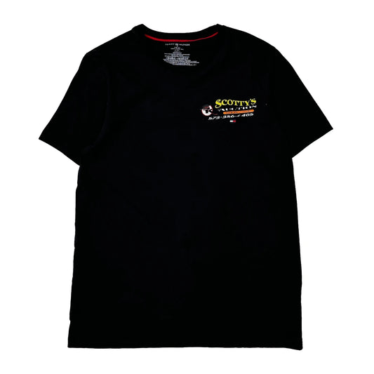 Scotty'S Auction Service Tommy Hilfiger T-Shirt - Medium Black Cotton