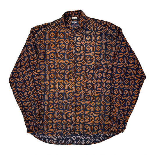 Old'S Patterned Shirt - Large Multicoloured Cotton