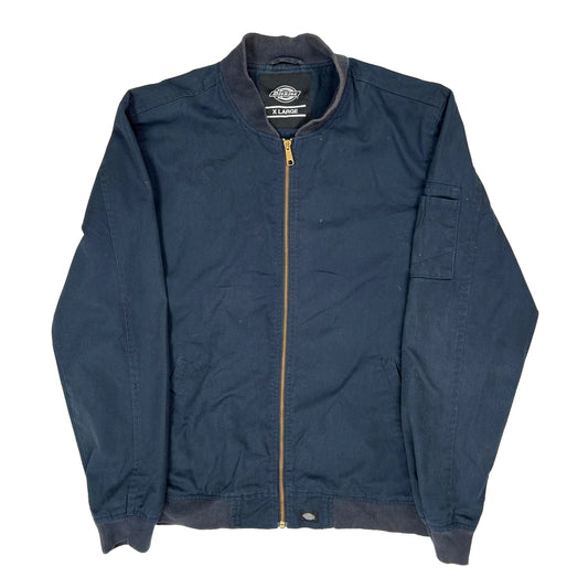 Dickies Bomber Jacket - XL Navy Cotton
