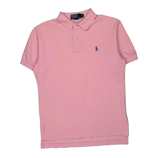 Polo By Ralph Lauren Polo Shirt - Small Pink Cotton