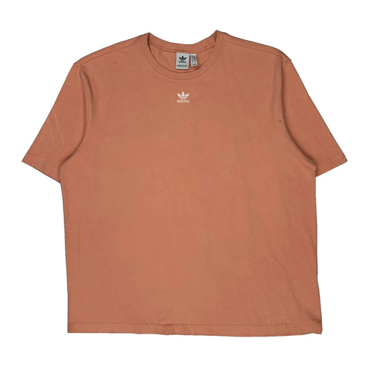 Adidas T-Shirt - XL Orange Cotton