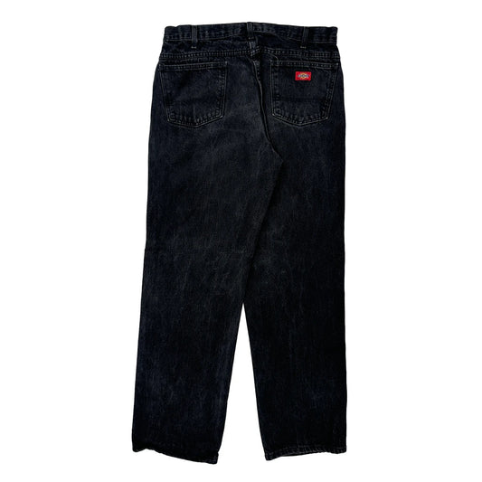 Dickies Jeans - 36W 31L Black Cotton