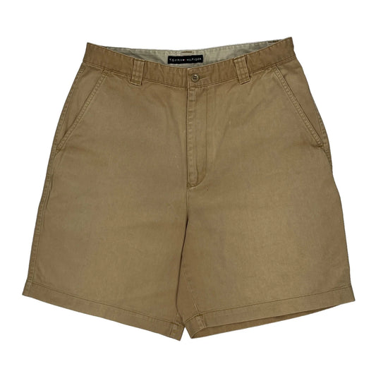 Tommy Hilfiger Chino Shorts - 31W 8L Beige Cotton