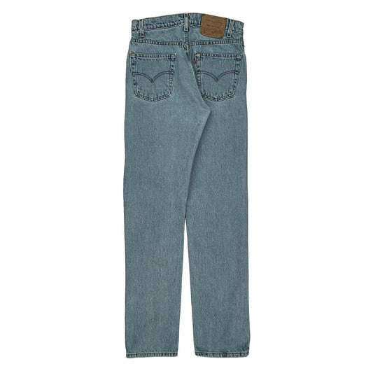 505 Levis Jeans - 31W 34L Light Wash Cotton