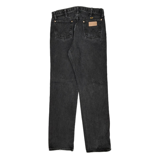 Wrangler Jeans - 33W 34L Black Cotton