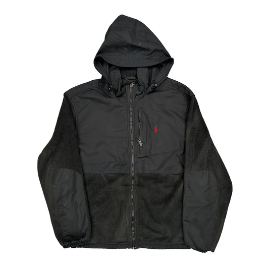 Polo By Ralph Lauren Jacket - Large Black Polyester