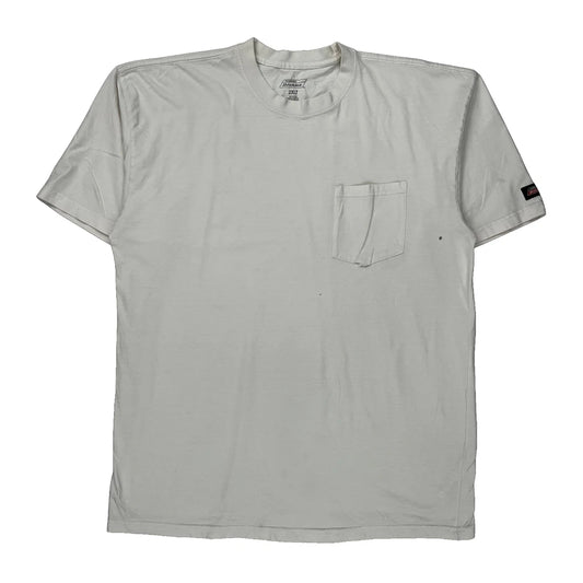 Dickies T-Shirt - 2XL White Cotton