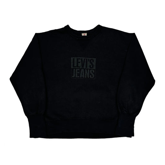 Levis Sweatshirt - Large Black Cotton