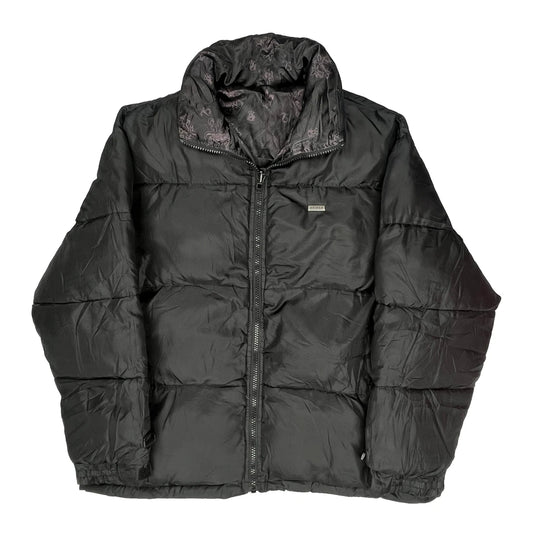 Vintage Avirex Puffer - 2XL Black Polyester