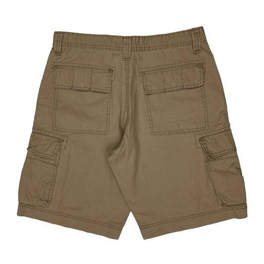 Signature By Levis Cargo Shorts - 34W 11L Beige Cotton
