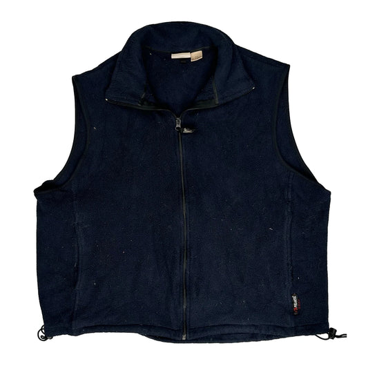 Woolrich Fleece Gilet - XL Navy Polyester