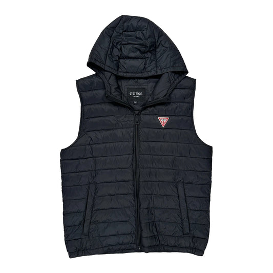 Guess Gilet - Large Black Polyester