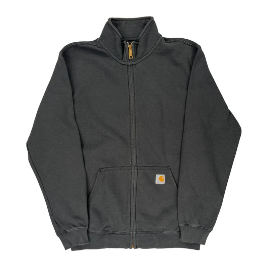 Carhartt Zip Up - Medium Grey Cotton Blend