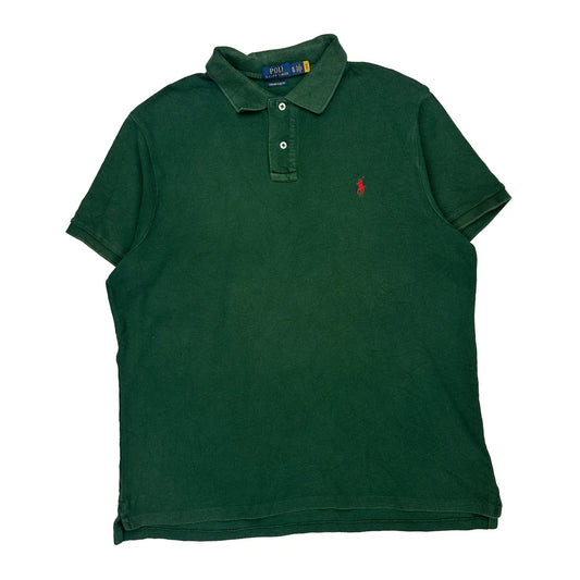 Polo By Ralph Lauren Polo Shirt - XL Green Cotton