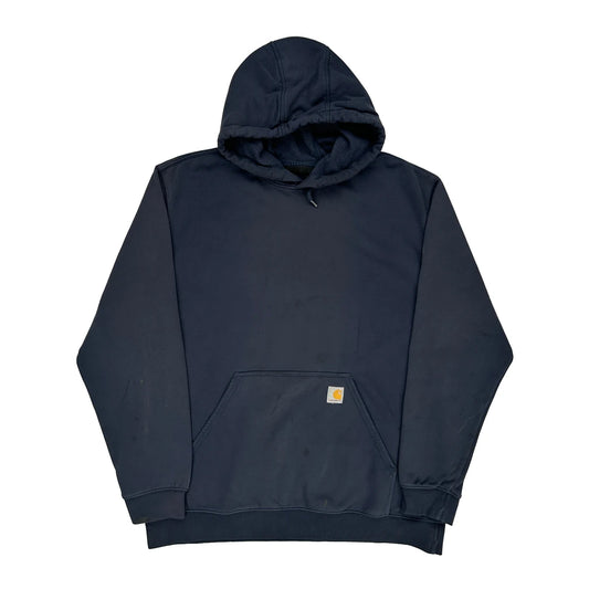 Carhartt Hoodie - XL Navy Cotton Blend