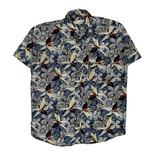 Crossings Floral Hawaiian Shirt - Large Multicoloured Cotton