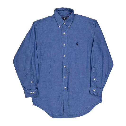 Yarmouth Ralph Lauren Shirt - Medium Blue Cotton