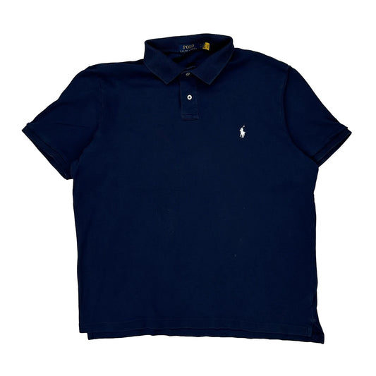 Polo By Ralph Lauren Polo Shirt - XL Navy Cotton