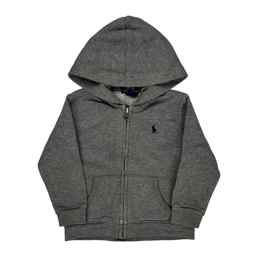 Age 24 Months Polo By Ralph Lauren Hoodie - 2XS Grey Cotton