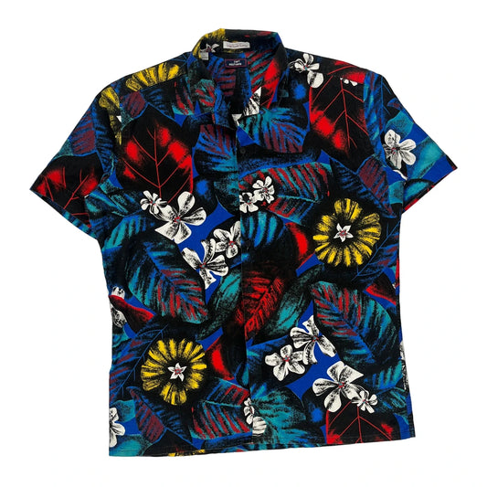 Carl Michaels Hawaiian Shirt - Large Multicoloured Cotton