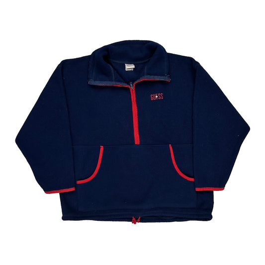 Guess Fleece - XL Navy Polyester