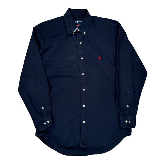 Blake Ralph Lauren Shirt - Medium Navy Cotton