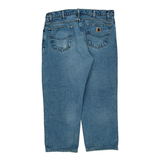 Carhartt Jeans - 36W 27L Blue Denim