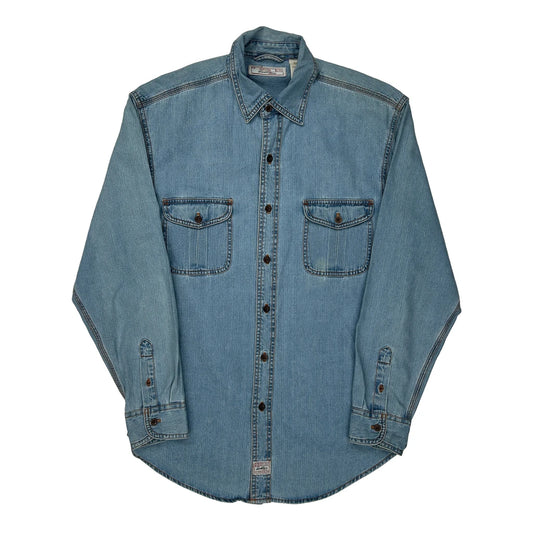 Levis Denim Shirt - Medium Blue Cotton