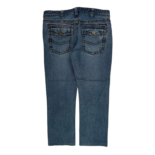 Unbranded Jeans - 38W UK 16 Blue Cotton