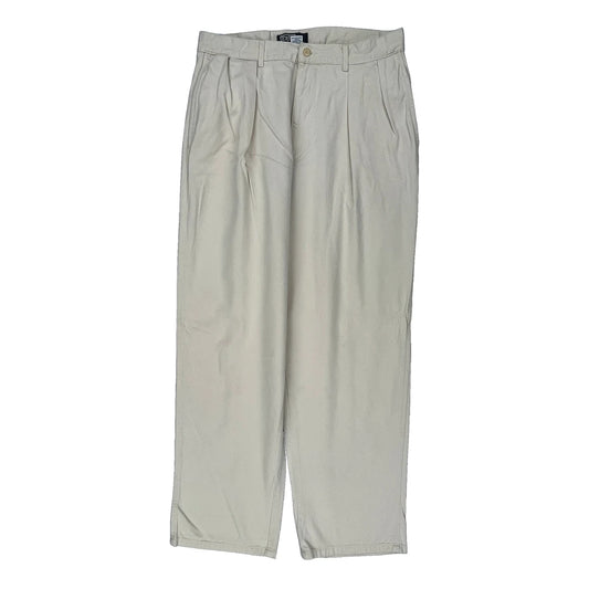 Polo By Ralph Lauren Trousers - 31W 30L Beige Cotton
