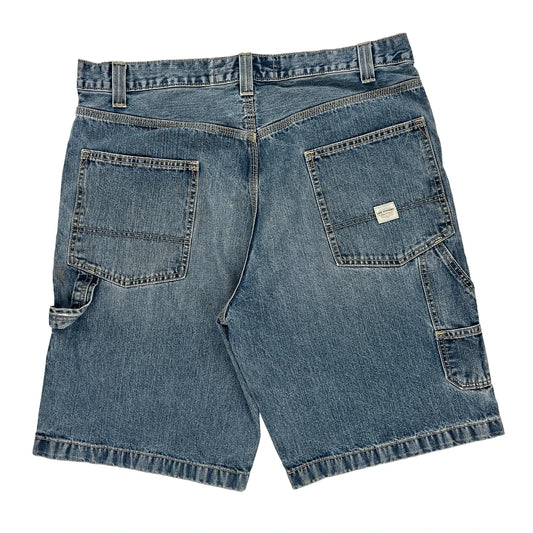 Levis Carpenter Shorts - 38W 10L Blue Cotton