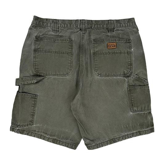 Gravel Gears Carpenter Shorts - 34W 10L Grey Cotton