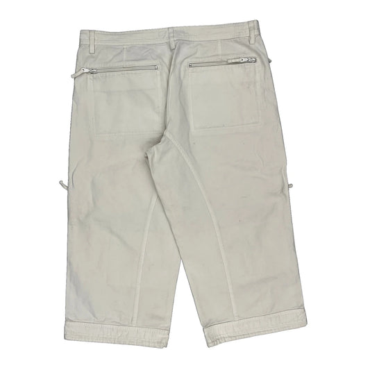 Armani Exchange Shorts - 36W 22L White Cotton