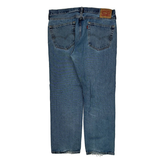505 Levis Jeans - 36W 29L Blue Denim