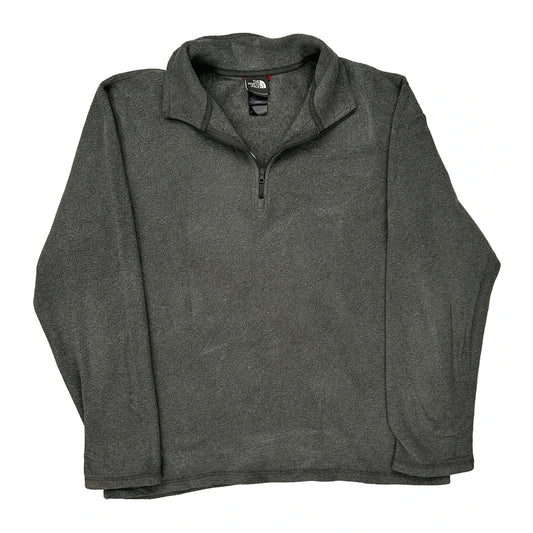The North Face Fleece - Large Grey Polyester