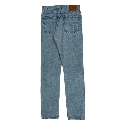 501 Levis Jeans - 26W 32L Light Wash Denim