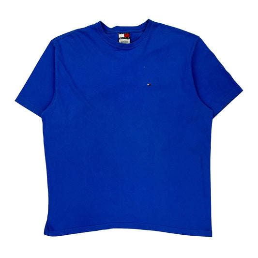 Tommy Hilfiger T-Shirt - XL Blue Cotton