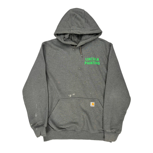 Rain Defender Carhartt Tall Hoodie - Large Grey Cotton Blend