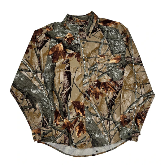 Outfitters Camo Shirt - Large Camo Cotton