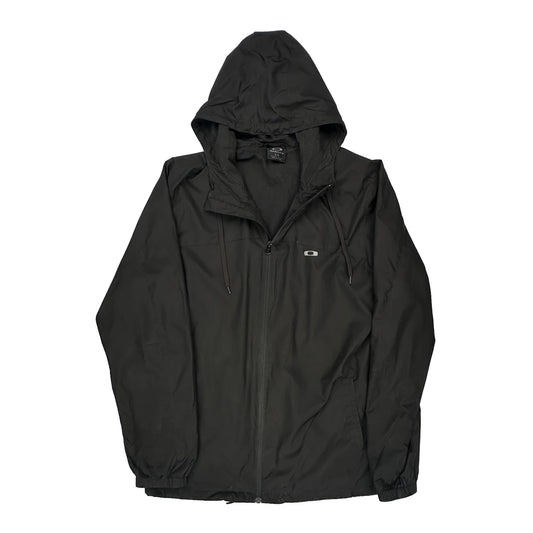 Oakley Windbreaker - Large Black Polyester