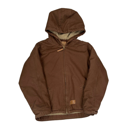 Age 14-16 Unbranded Jacket - Large Brown Cotton