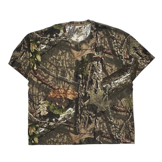 Mossy Oak Camo T-Shirt - 3XL Camo Cotton