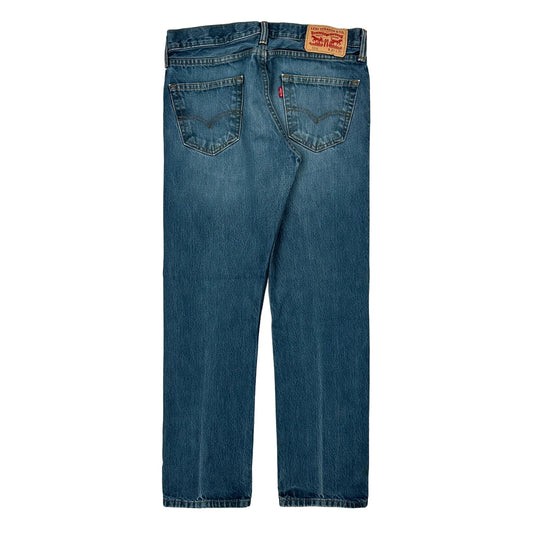 504 Levis Jeans - 30W 29L Blue Denim