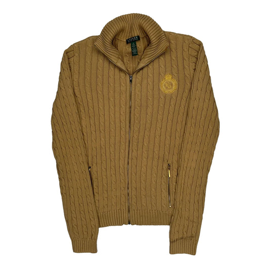Ralph Lauren Zip Up - Medium Beige Cotton