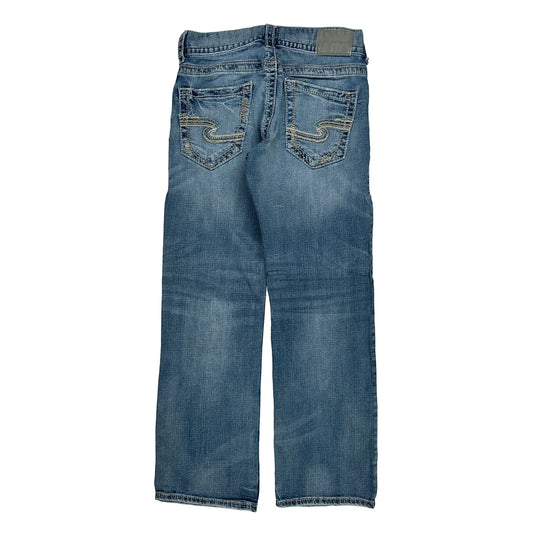 Silver Jeans - 32W 32L Blue Cotton