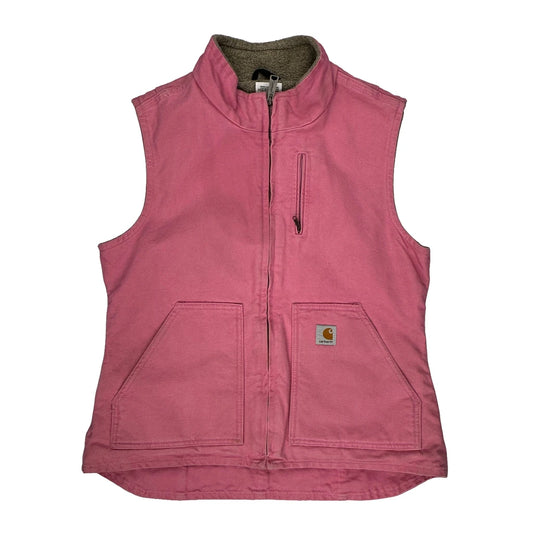 Carhartt Gilet - Medium Pink Cotton