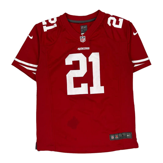 49Ers Nike Nfl Jersey - Large Red Polyester